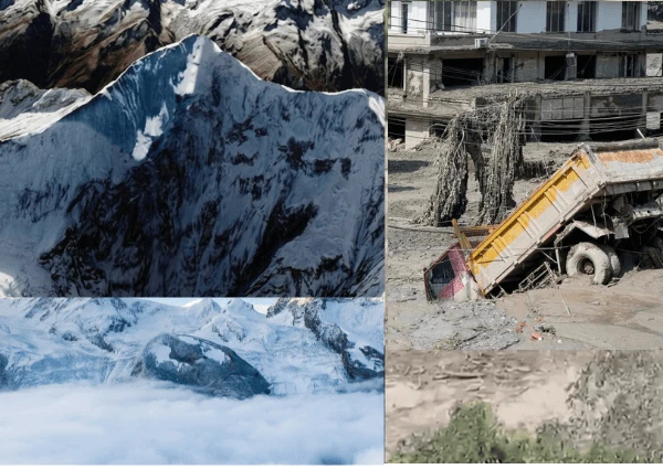 Según los científicos, la inundación fue provocada por el colapso del glaciar Langtang Lirung, que desencadenó una devastadora inundación repentina