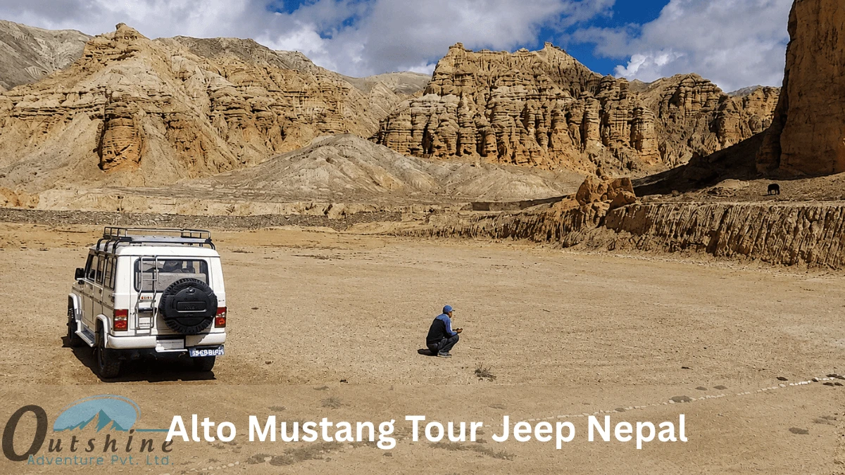 Tour en coche por Upper Mustang