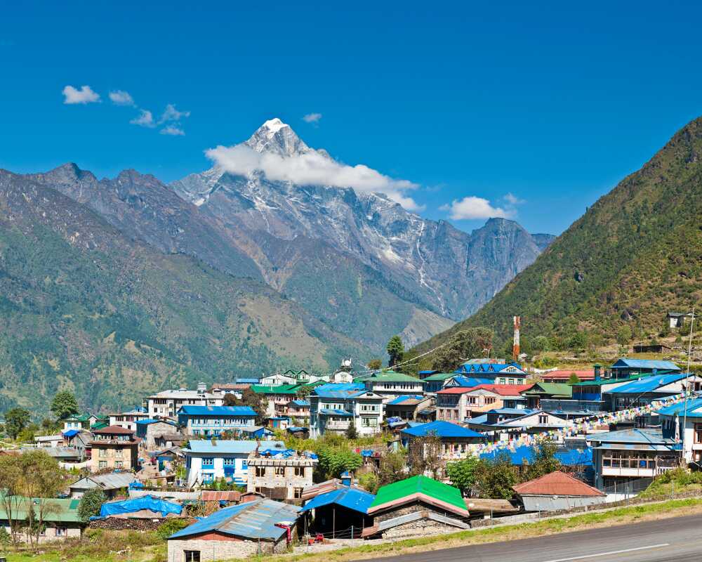 Vista de Lukla