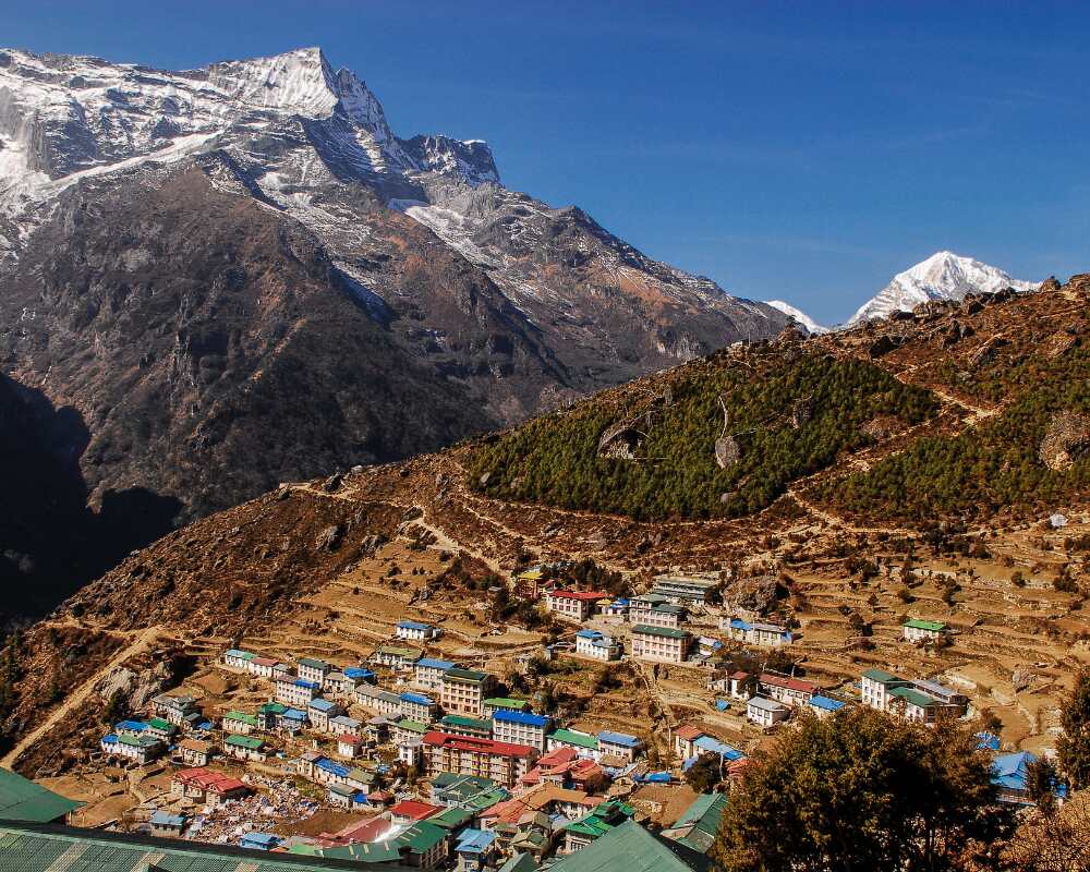 Vista de Lukla