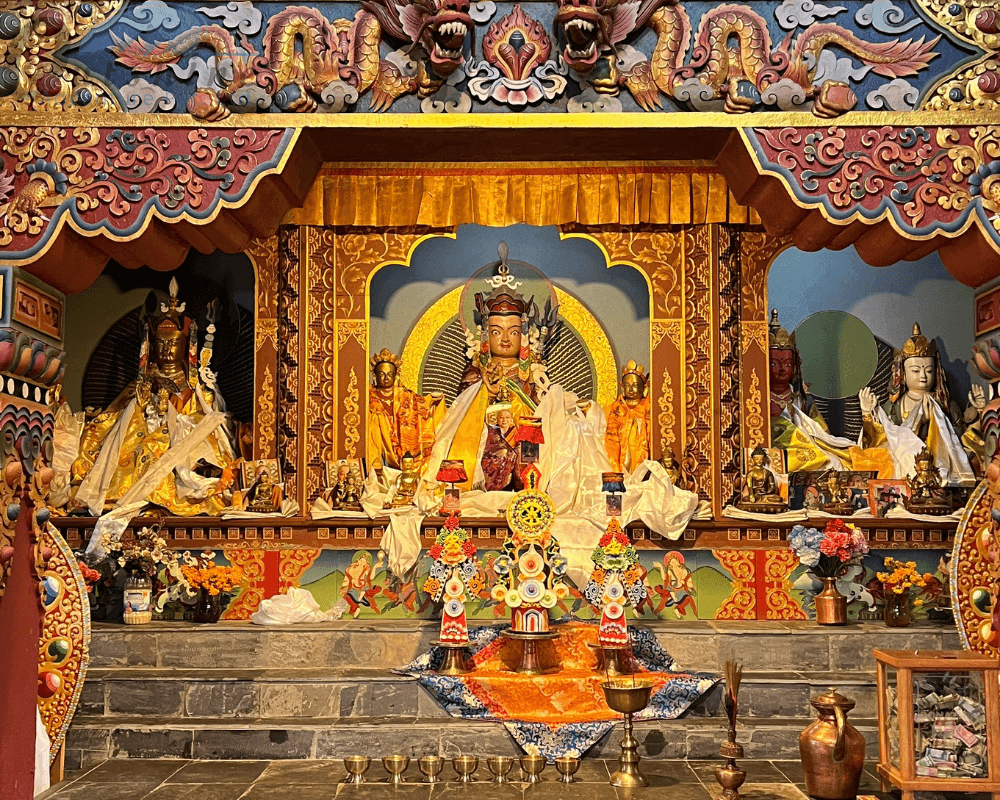 Monasterio de Kyanjin Gompa durante el Trek al Valle de Langtang