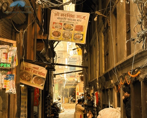 Street Of Bhaktapur