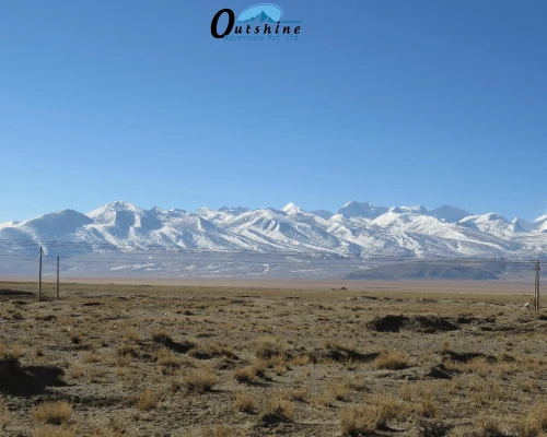 Tibet Highway Himalayan Landscape