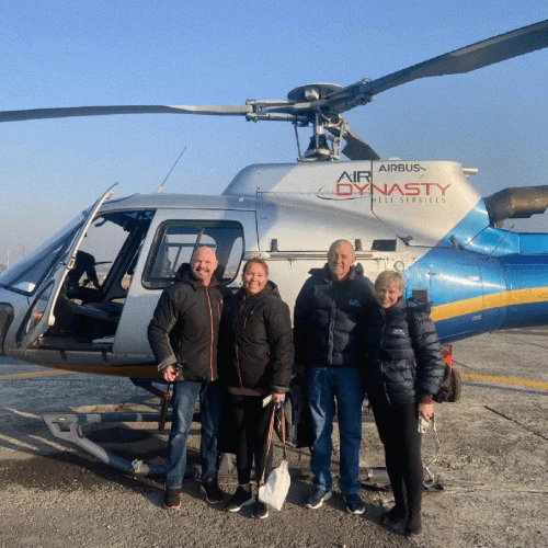 Tour en helicóptero en Nepal con vista aérea del Monte Everest