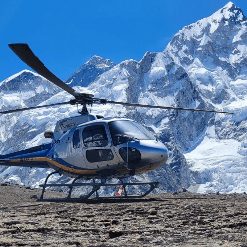 Everest Base Camp en helicóptero